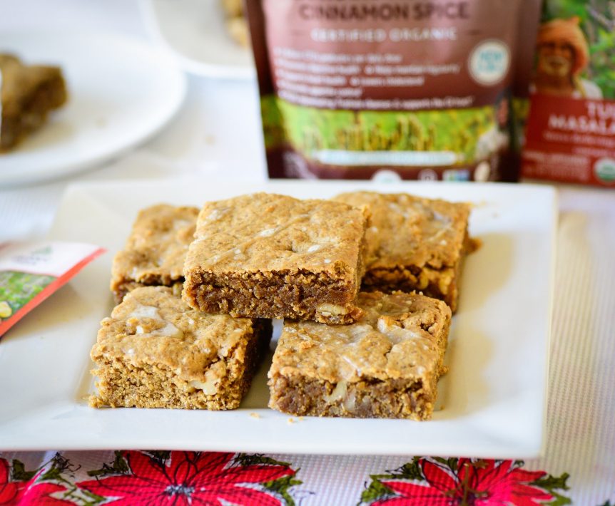 Chai Blondies