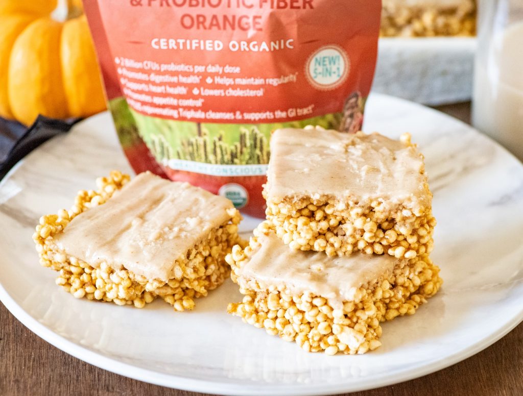 pumpkin rice krispies healthy halloween recipes