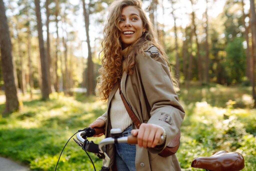 Woman in nature