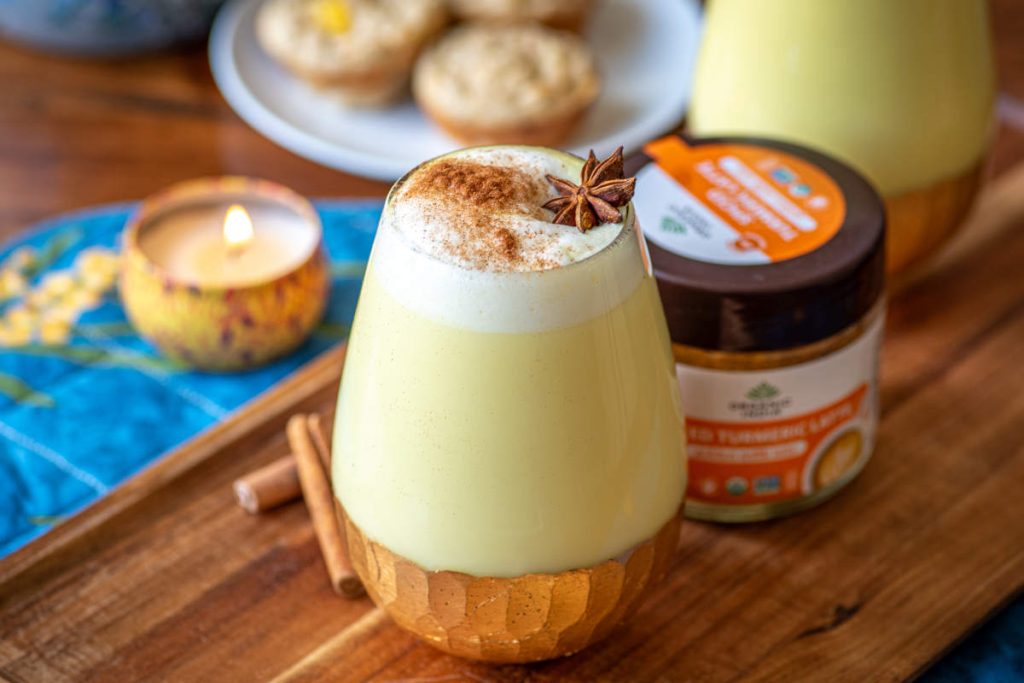 Golden milk turmeric latte benefits