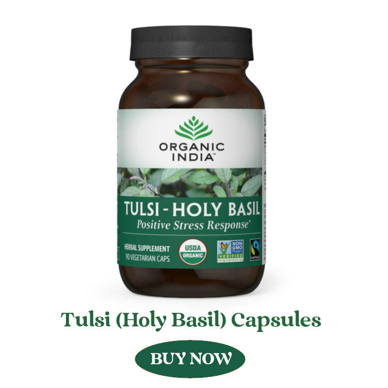 Tulsi capsules for third eye