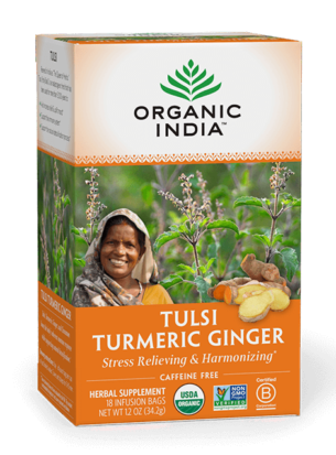 Tulsi Turmeric Ginger Tea